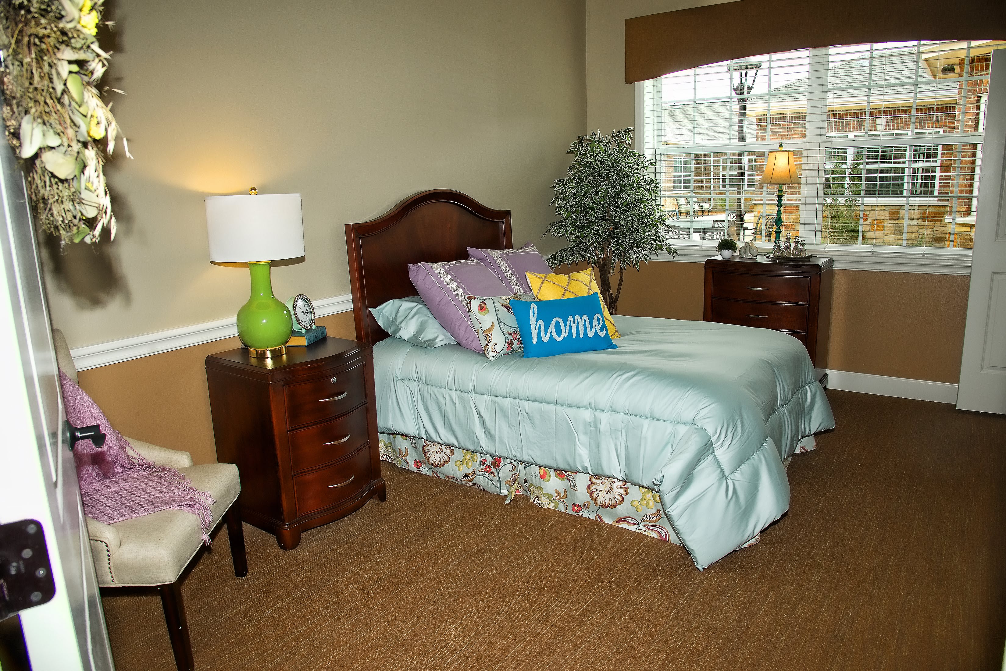 The Gardens of Amarillo Memory Care bedroom