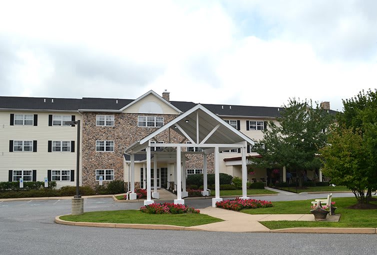 Glen Mills Senior Living community exterior