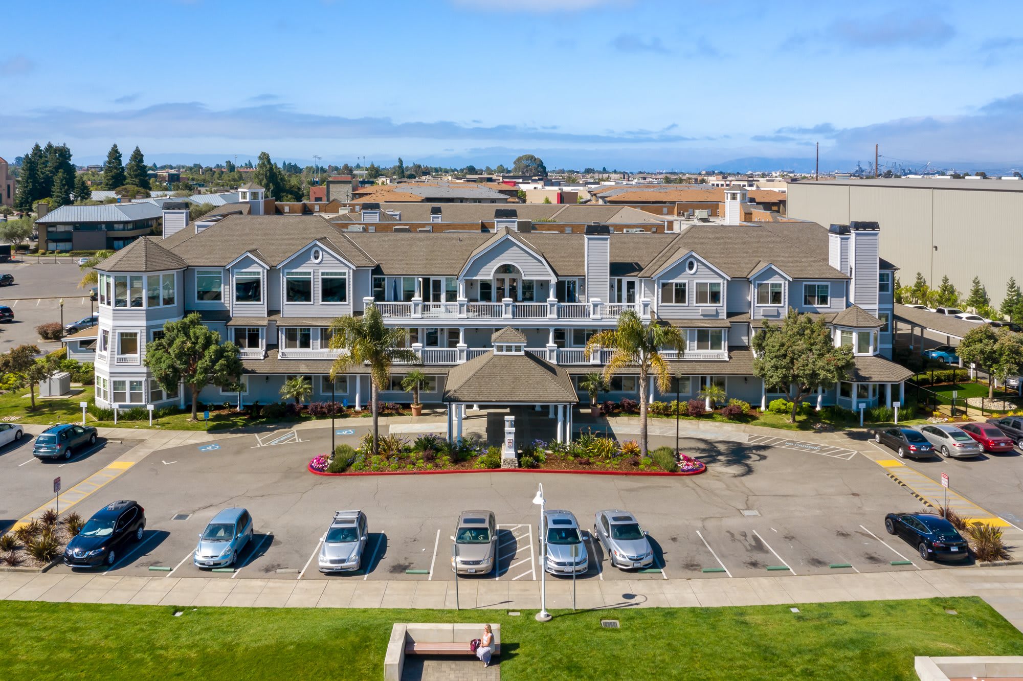 Oakmont of Cardinal Point, a CCRC aerial view of community