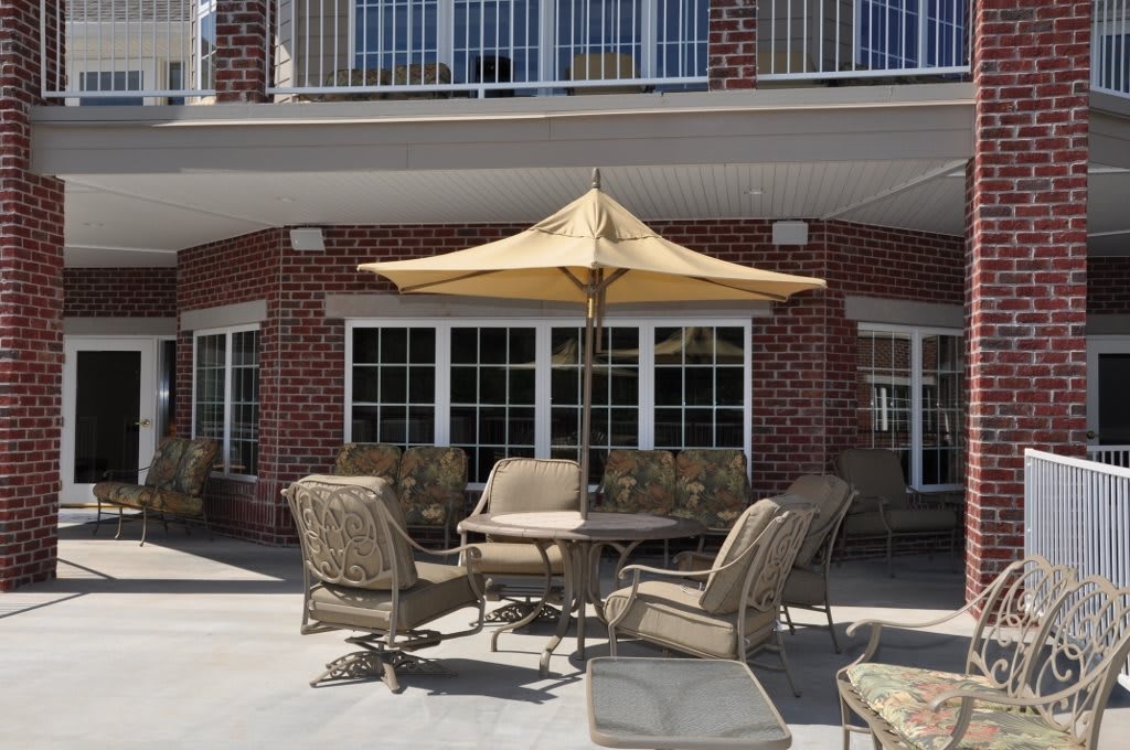 Magnolia Springs Southpointe patio