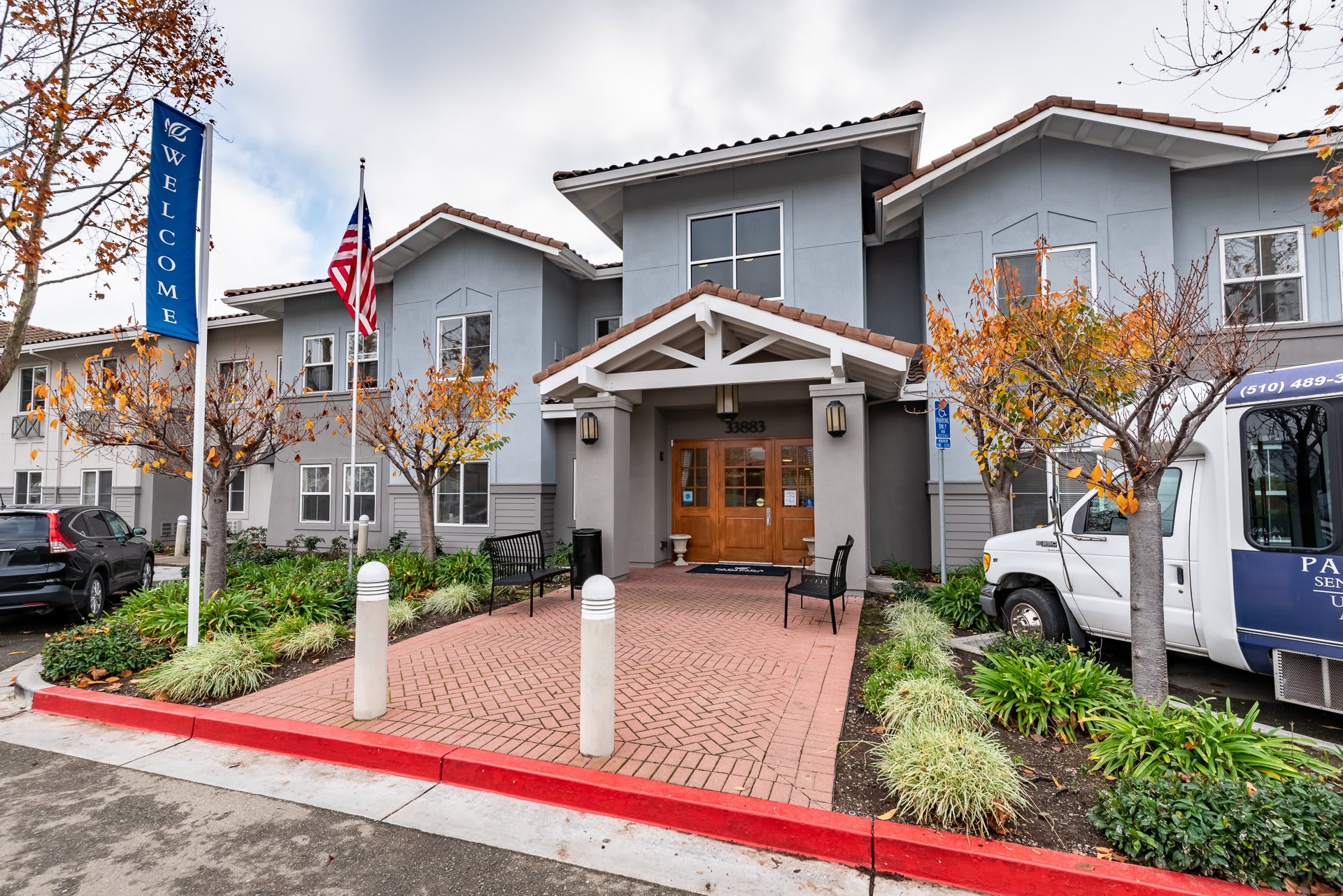 Pacifica Senior Living Union City community entrance