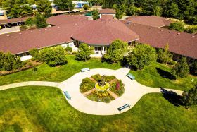 The Ivy Mountain View aerial view of community 
