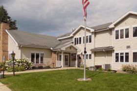 Dimensions Living Stoughton community exterior