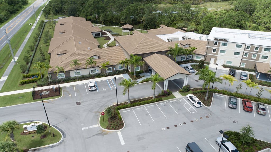 Discovery Village at Stuart aerial view of community