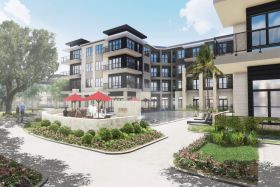 Fountainwood at Lake Houston outdoor common area
