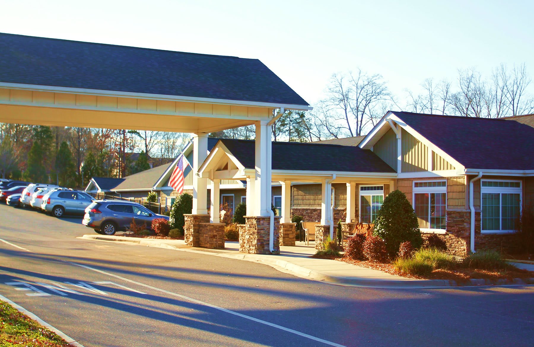 Spring Arbor of Steele Creek community exterior