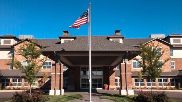 Deerfield Springs Retirement Resort outdoor common area