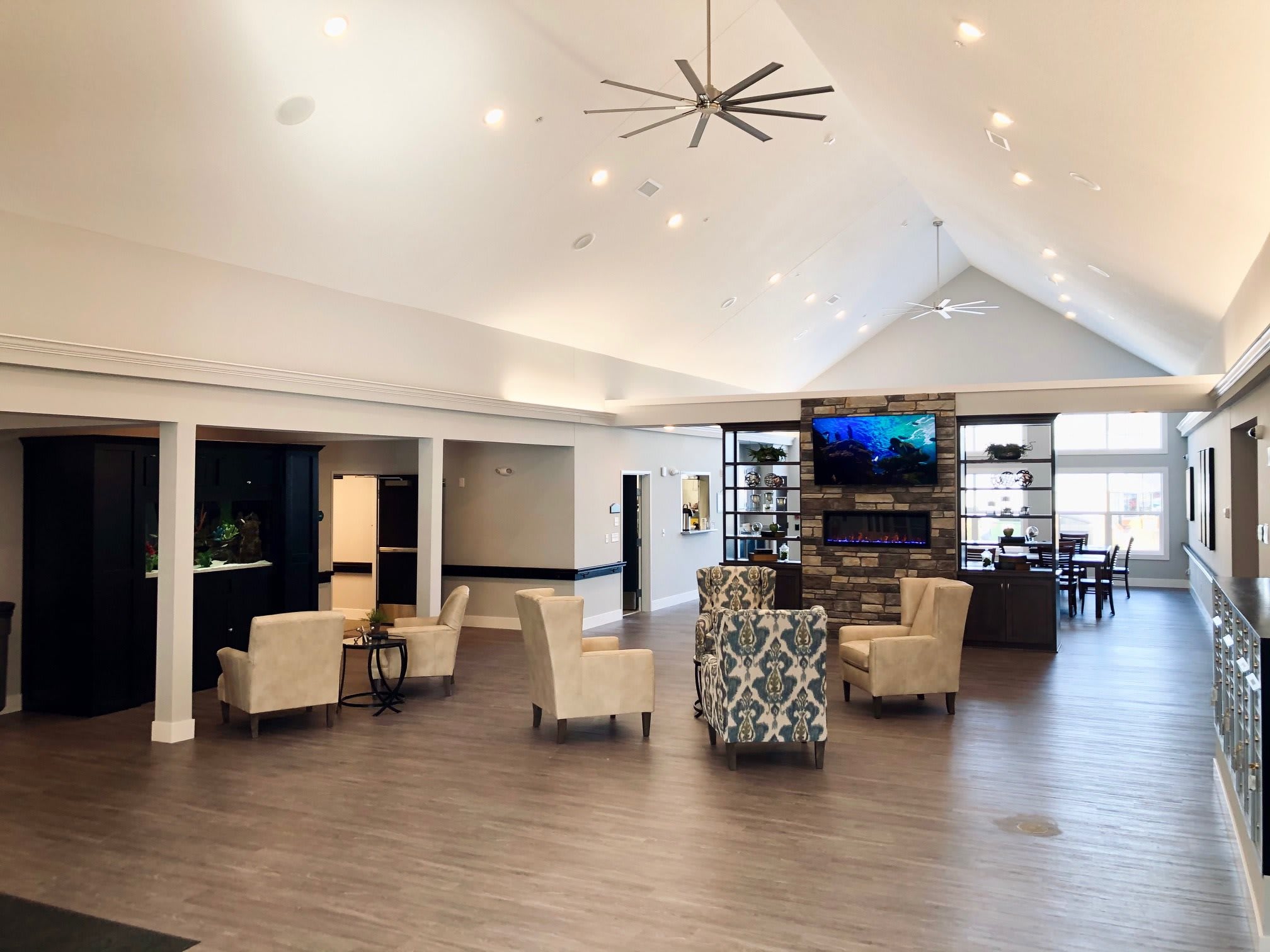 Suite Living of Anoka indoor common area