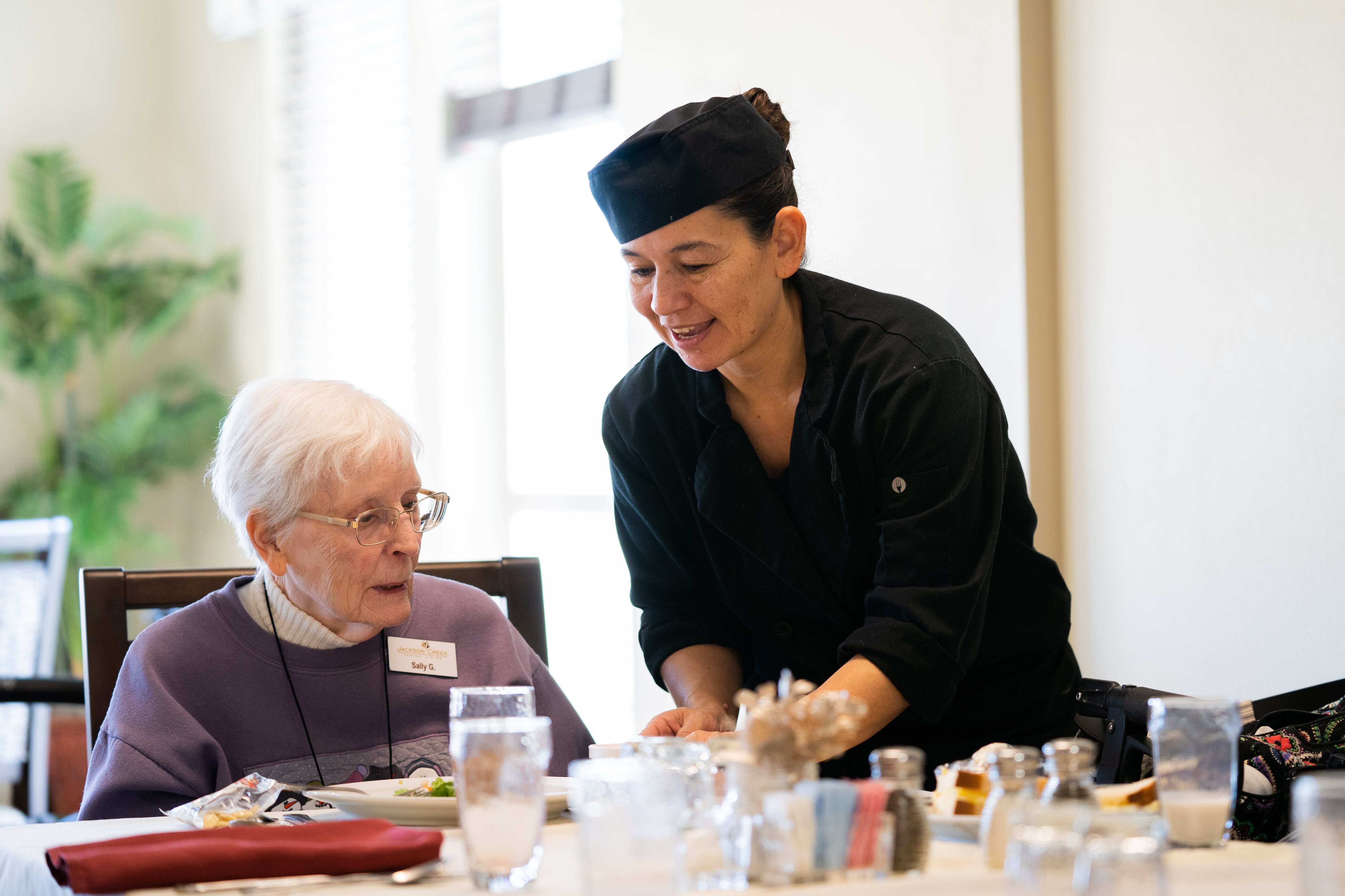 Jackson Creek Senior Living resident