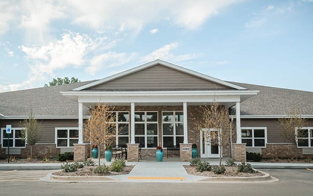 Kenosha Place Senior Living community entrance