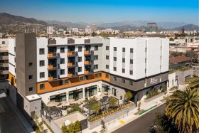 Atria Glendale aerial view of community